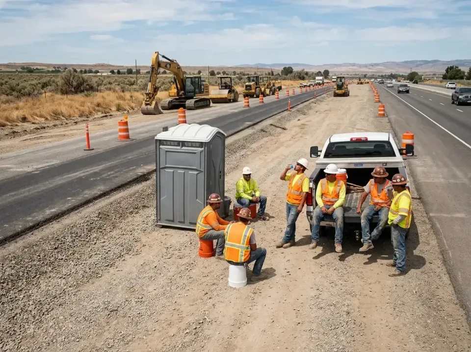 highway-road-construction-crew-007 — frequently asked questions, Porta Potty and Restroom Rentals in Poolesville, MD